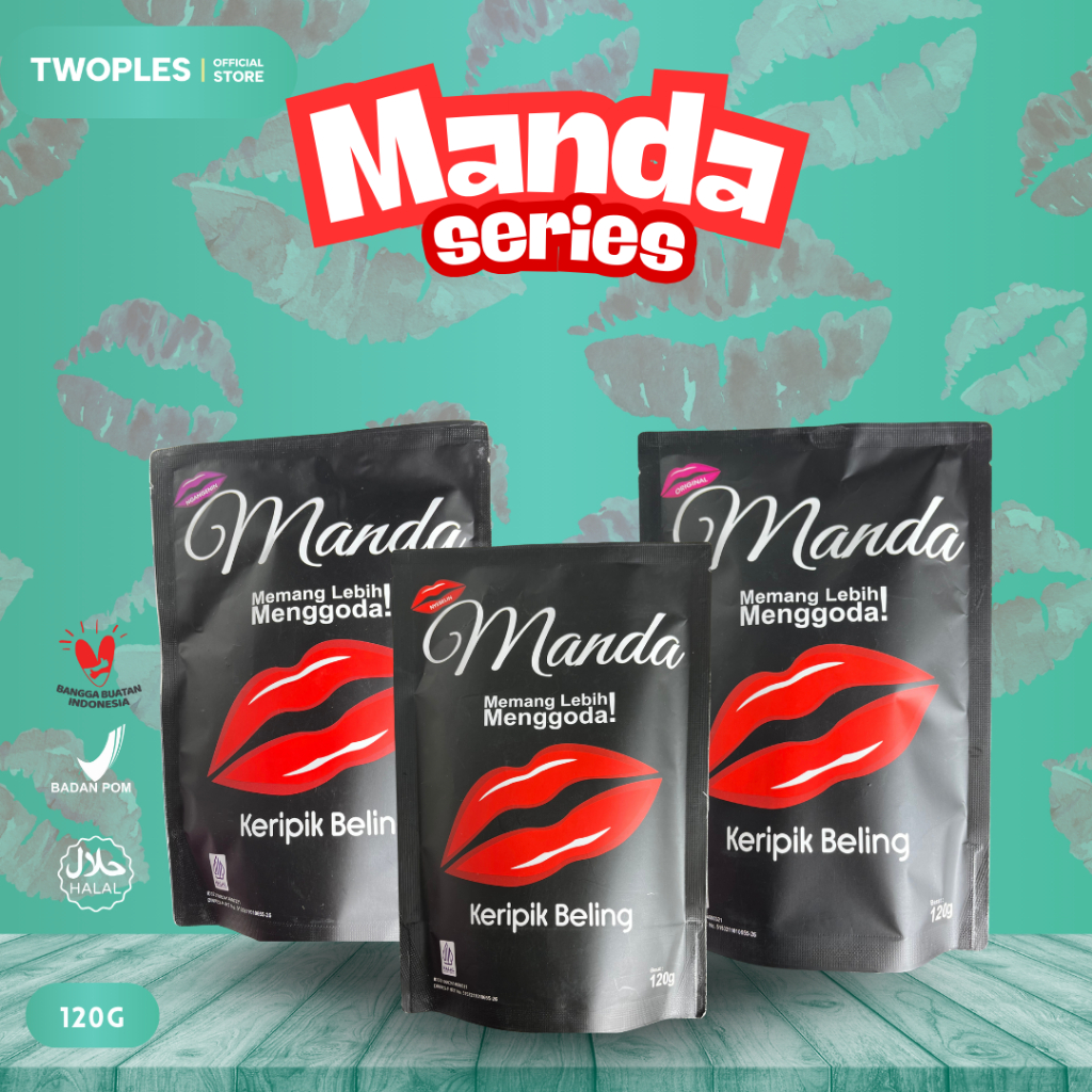 

Manda Keripik Beling Super Renyah Snack Pedas Gurih Viral