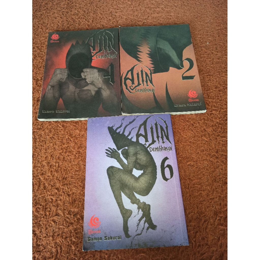 komik judul, ajin demihuman cabutan