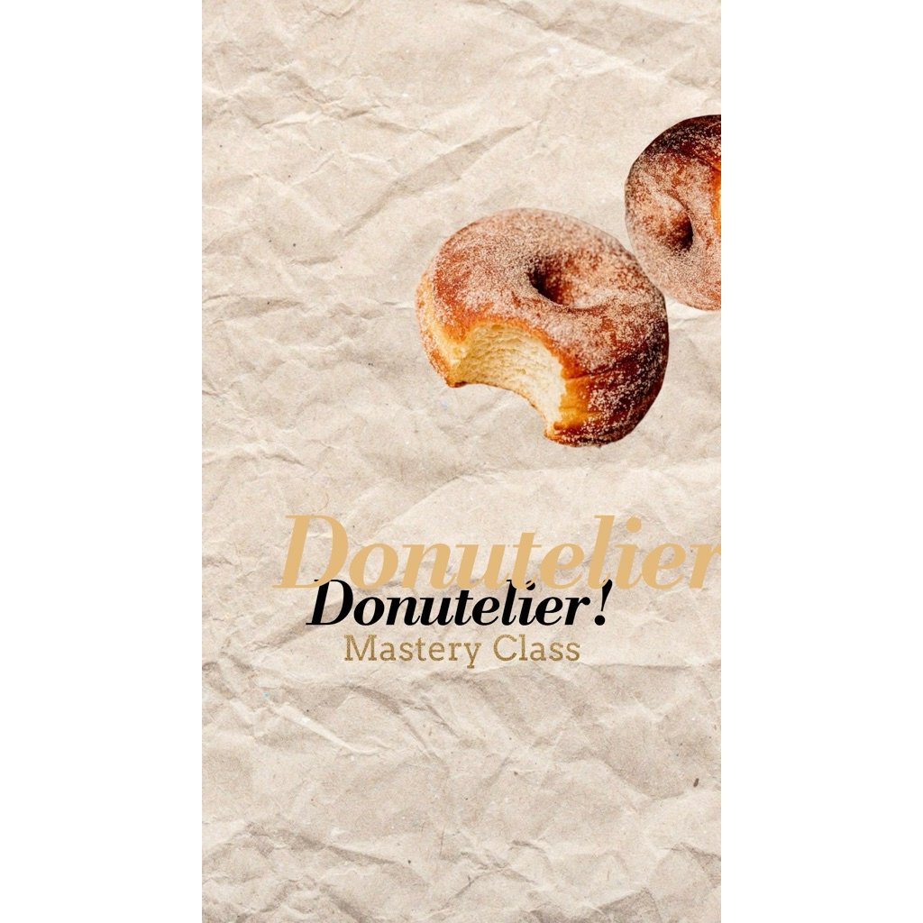 

MASTERY CLASS ANEKA ARTISAN DONAT SKALA INTERNASIONAL