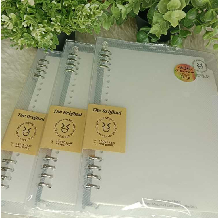 

BINDER SET A5 B1099 WENGU TRANSPARANT SMILE [2006001]