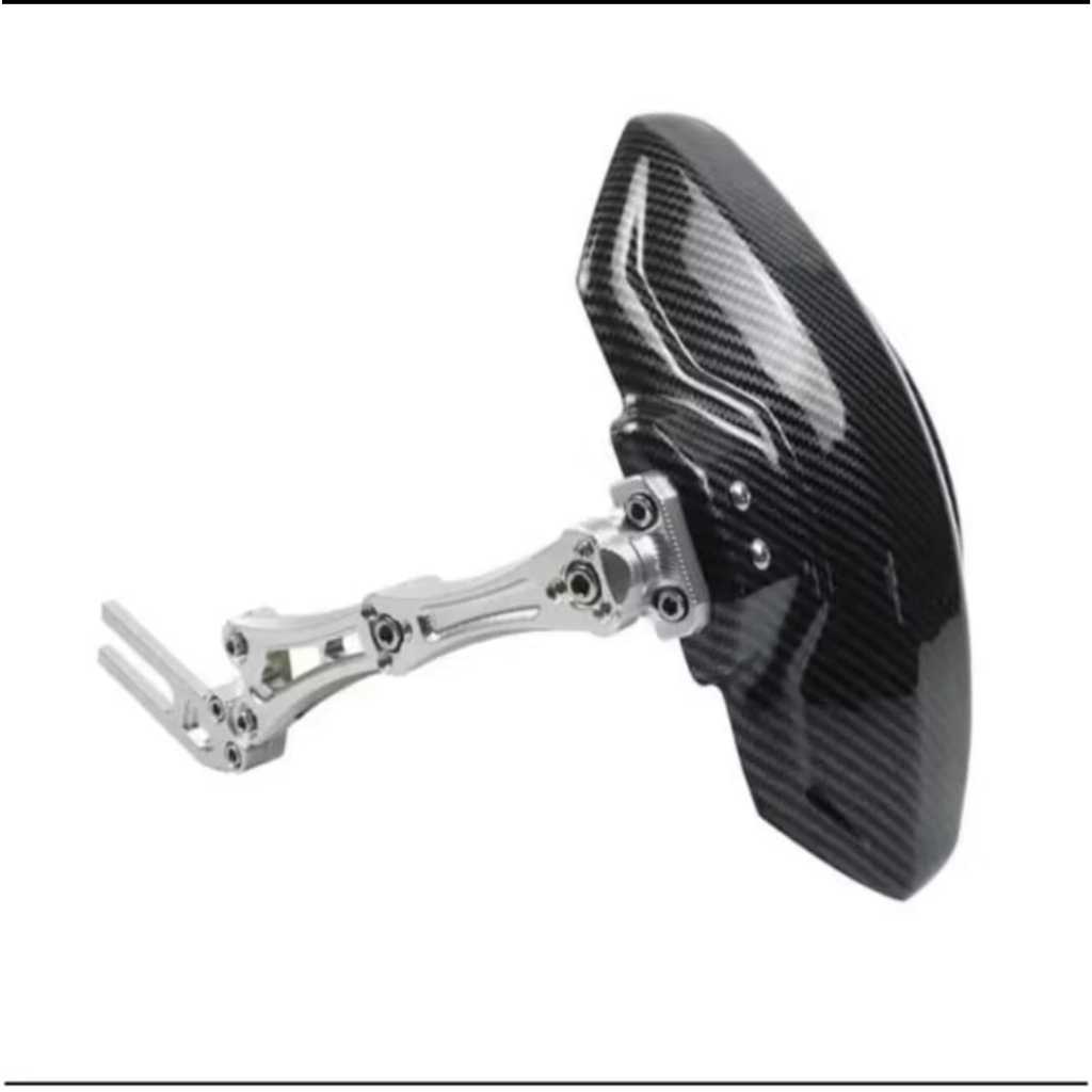 MudGuard Belakang Motor Universal/ MudGuard Motor mudguard carbon CNC universal mud guard penahan lu