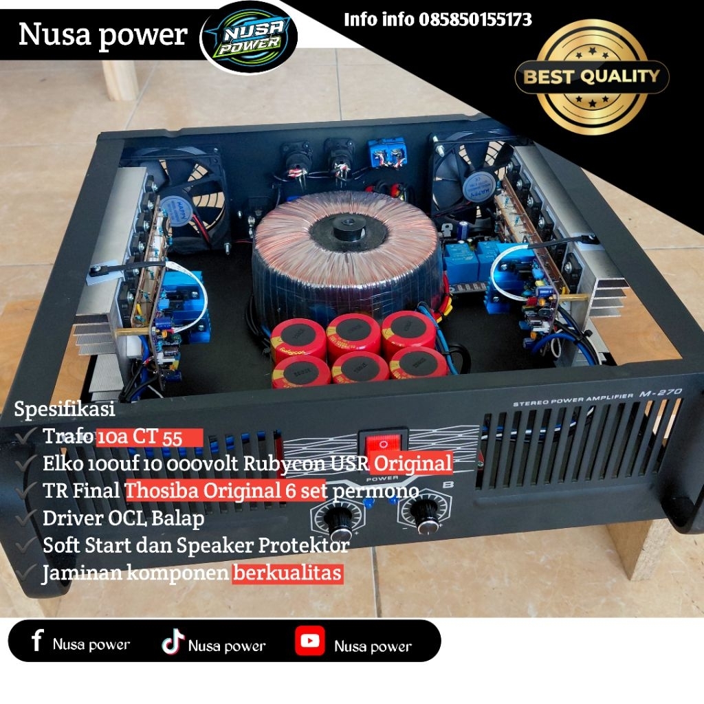 power rakitan 10amper ct 55