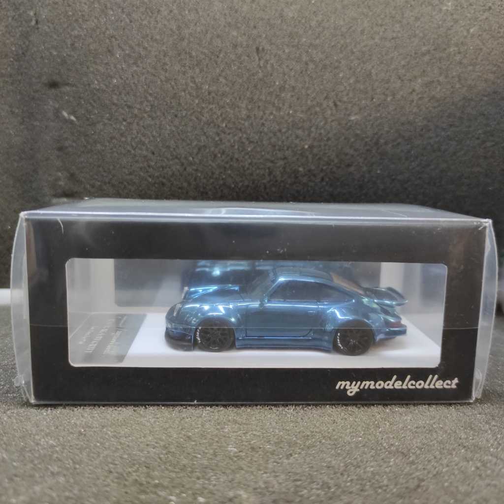 Mymodelcollect RWB 930 Chrome Blue