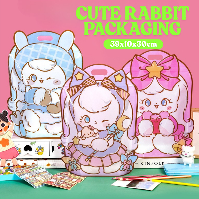 

Plastik Goodie Bag Packaging Ulang Tahun Ziplock Snack Kue Cookies Zipper Cute Rabbit Kelinci Kemasan Souvenir Hampers Birthday Lucu Unik Hadiah Kado Gift