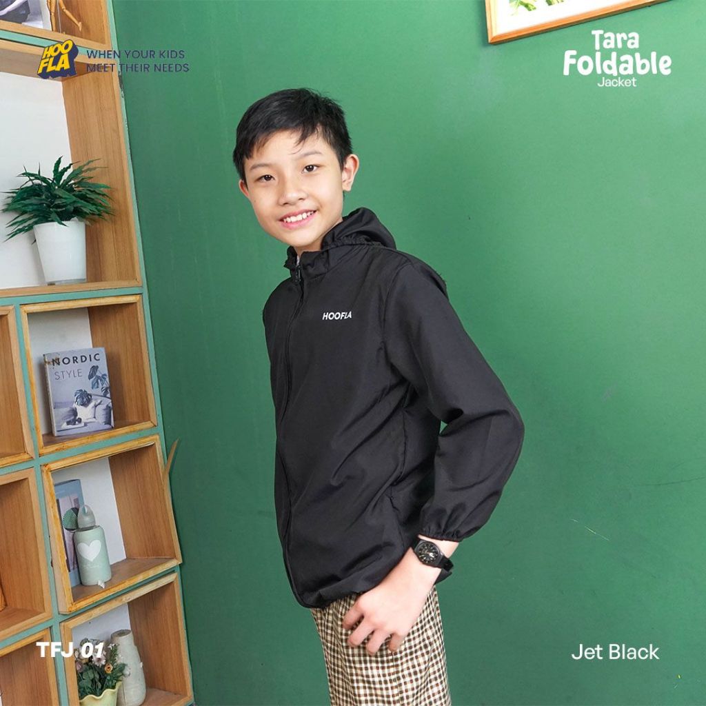 Jaket Parasut Anak Laki-laki Hangat Umur 8 - 12 Tahun Bahan Despo Catenzo Junior dan Hoofla Unisex