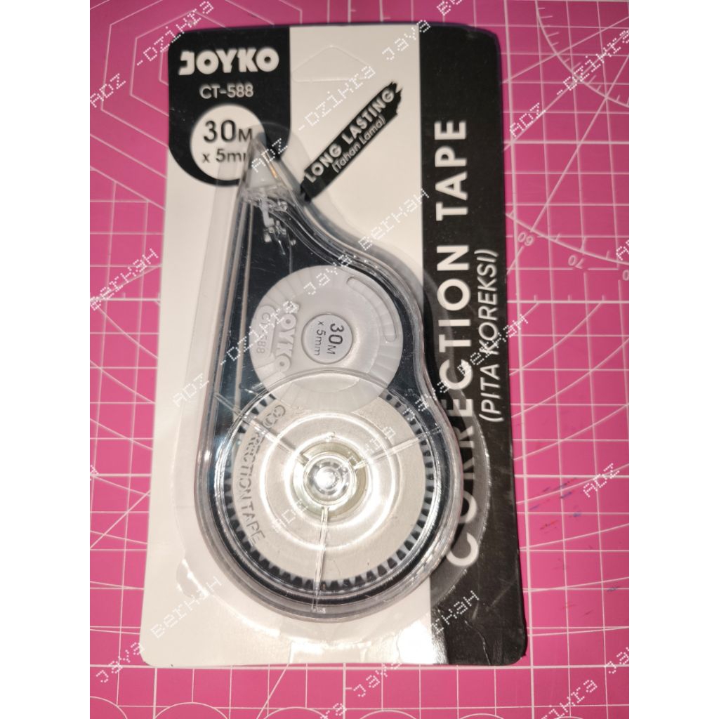 

correction Tape 30m joyko CT 588 | Tipe x trondol panjang 30m | Correction Tape jumbo