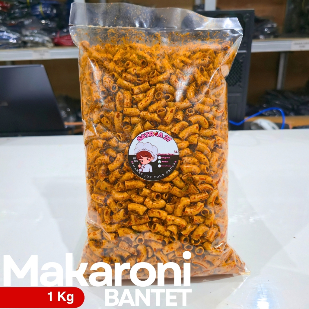 

(TERMURAH) MAKARONI BANTET TASIKMALAYA KEMASAN 1KG