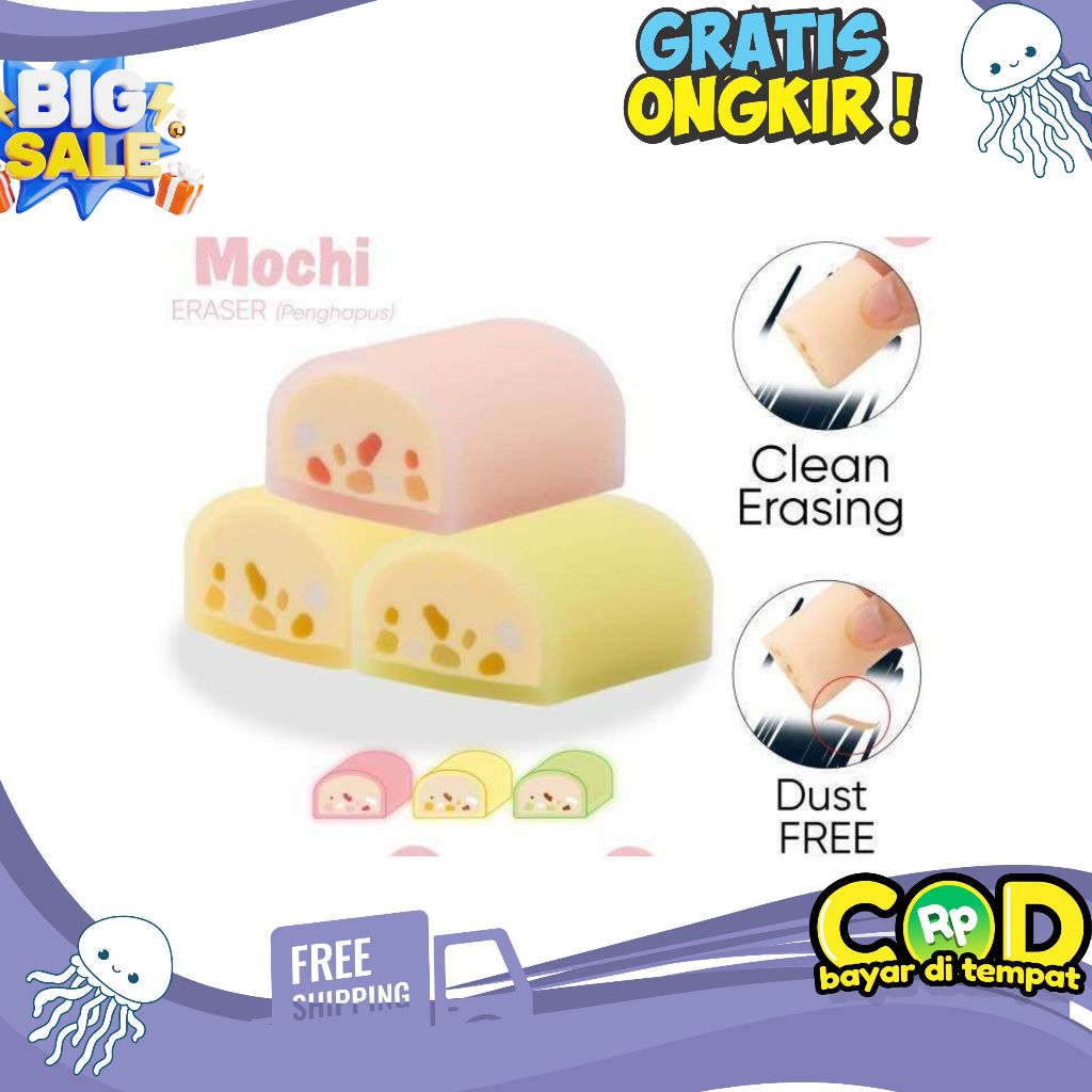 

Joyko ERT-140 Mochi Series Kneadable Eraser (12 PCS)