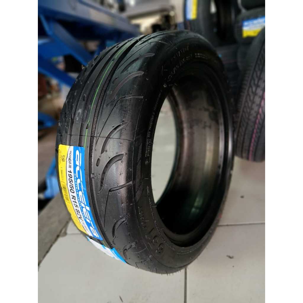 ban mobil tipe ukuran 195/50 r15 accelera 651 sport ban semislik kompon 195 50 r15 accelera 651