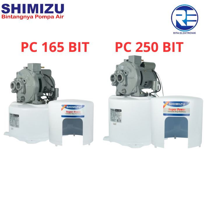 Shimizu Pompa Air Jet Pum With Pressure Tank