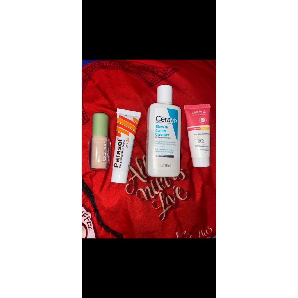 preloved labore Cerave Luxcrime parasol