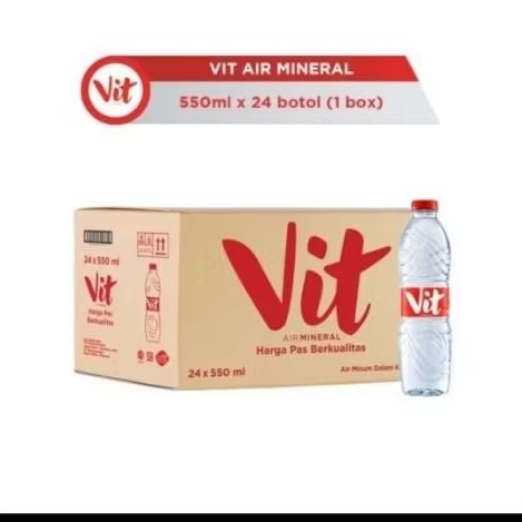 

Air minum VIT 550ML ISI 24