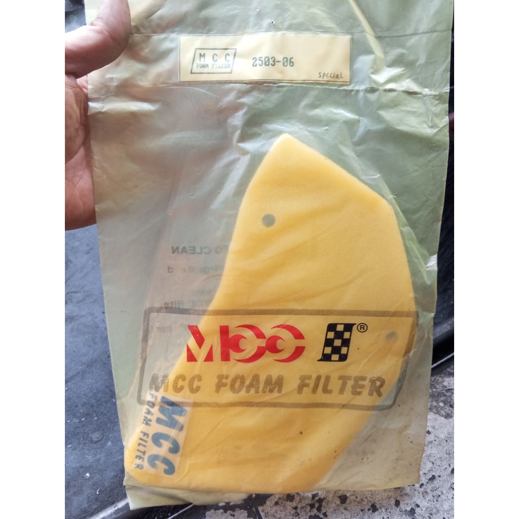 busa filter spon filter udara Yamaha rxs RX spesial merk mcc