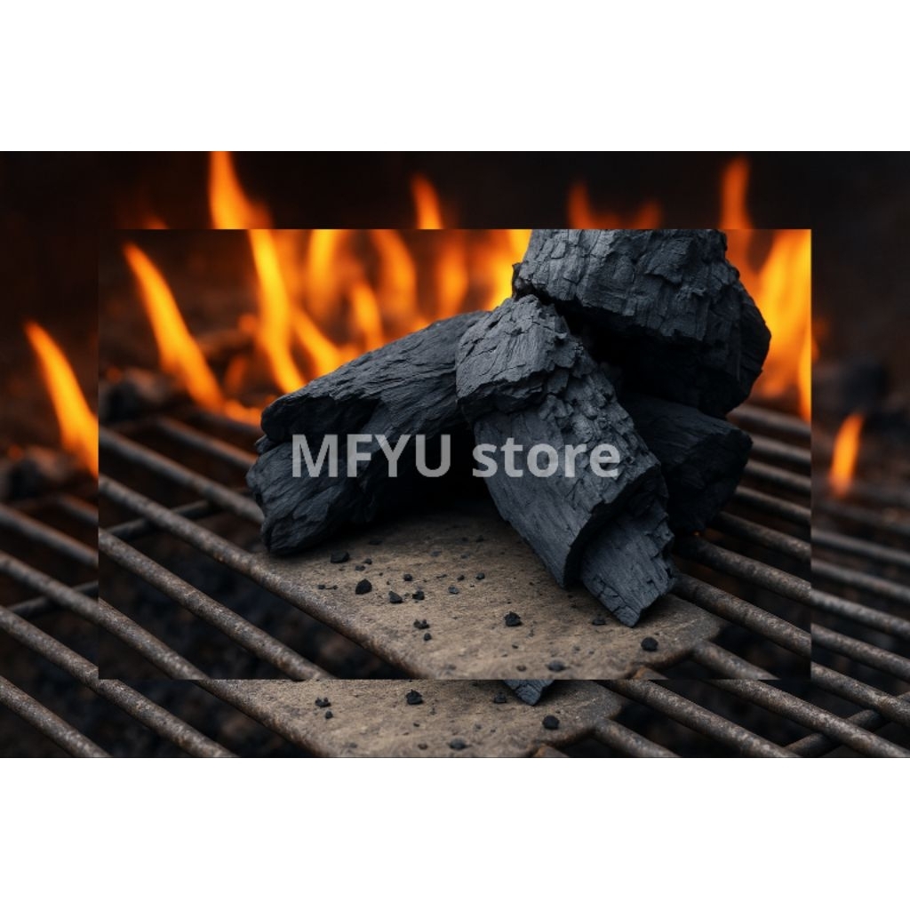 Arang kayu mahoni 500gram