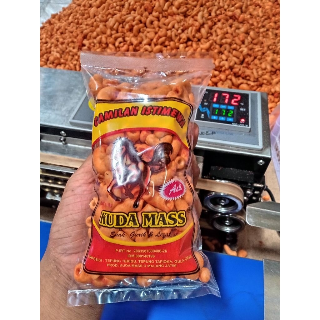 Macaroni rasa balado/ cemilan macaroni / snack macaroni / macaroni kuda mas c