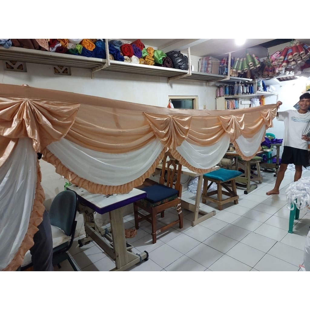 RUMBAI TENDA LIDAH KIPAS / PONI TENDA / IDER IDER / REMPEL TENDA