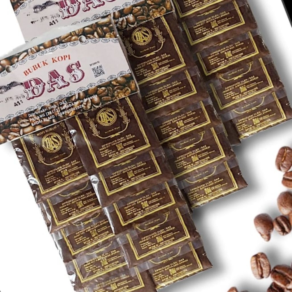

Kopi DAS Asli Robusta 1 Renceng Isi 10pc