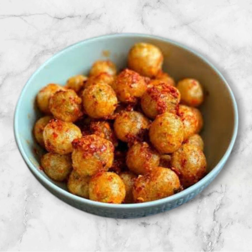 

Cimol Mentah 500g Gurih Siap Goreng – Camilan Praktis Renyah di Luar, Kenyal di Dalam