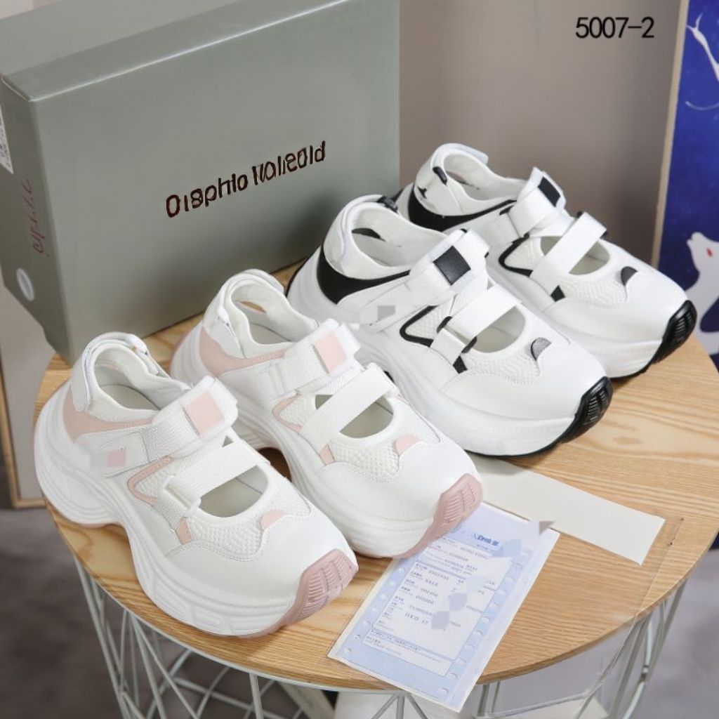 8073 / 5007-2 Platform Wedge Shoes Hb