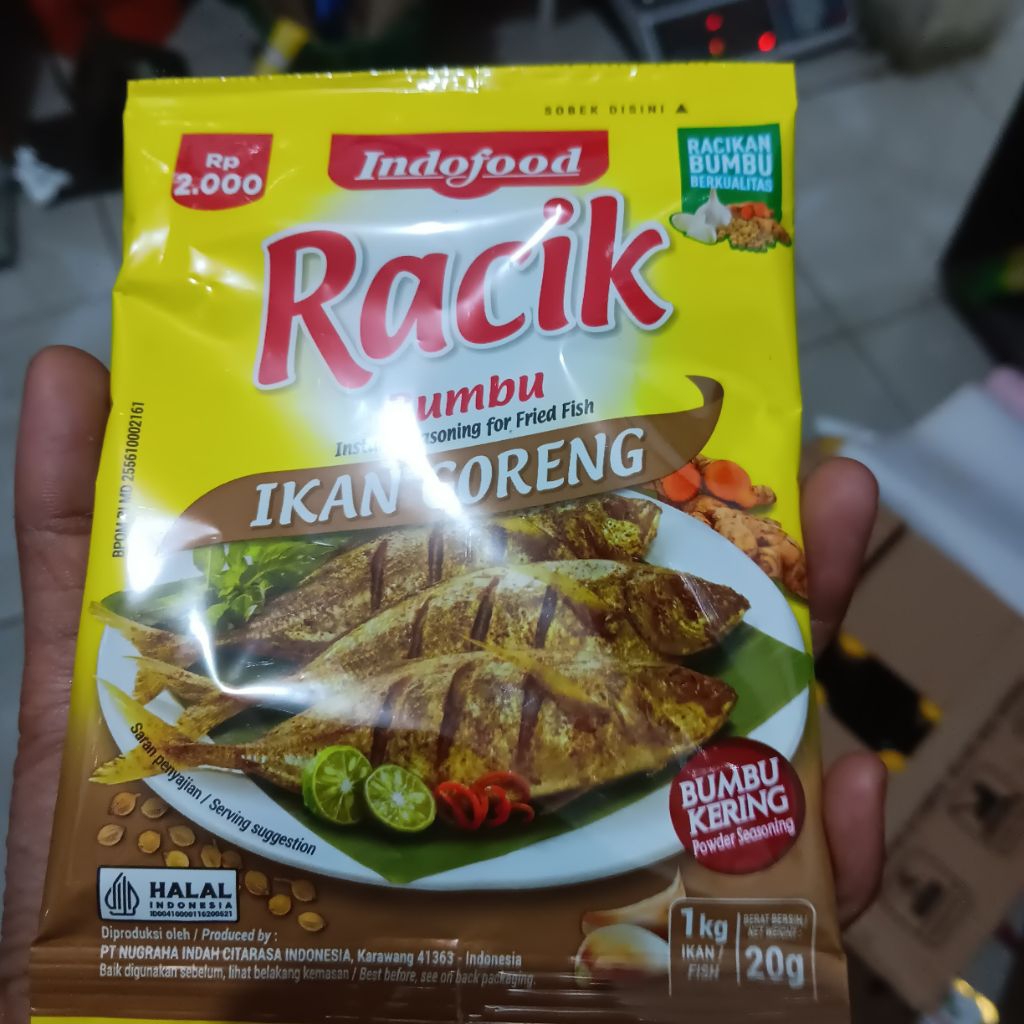 

Racik bumbu tempe ayam dan ikan