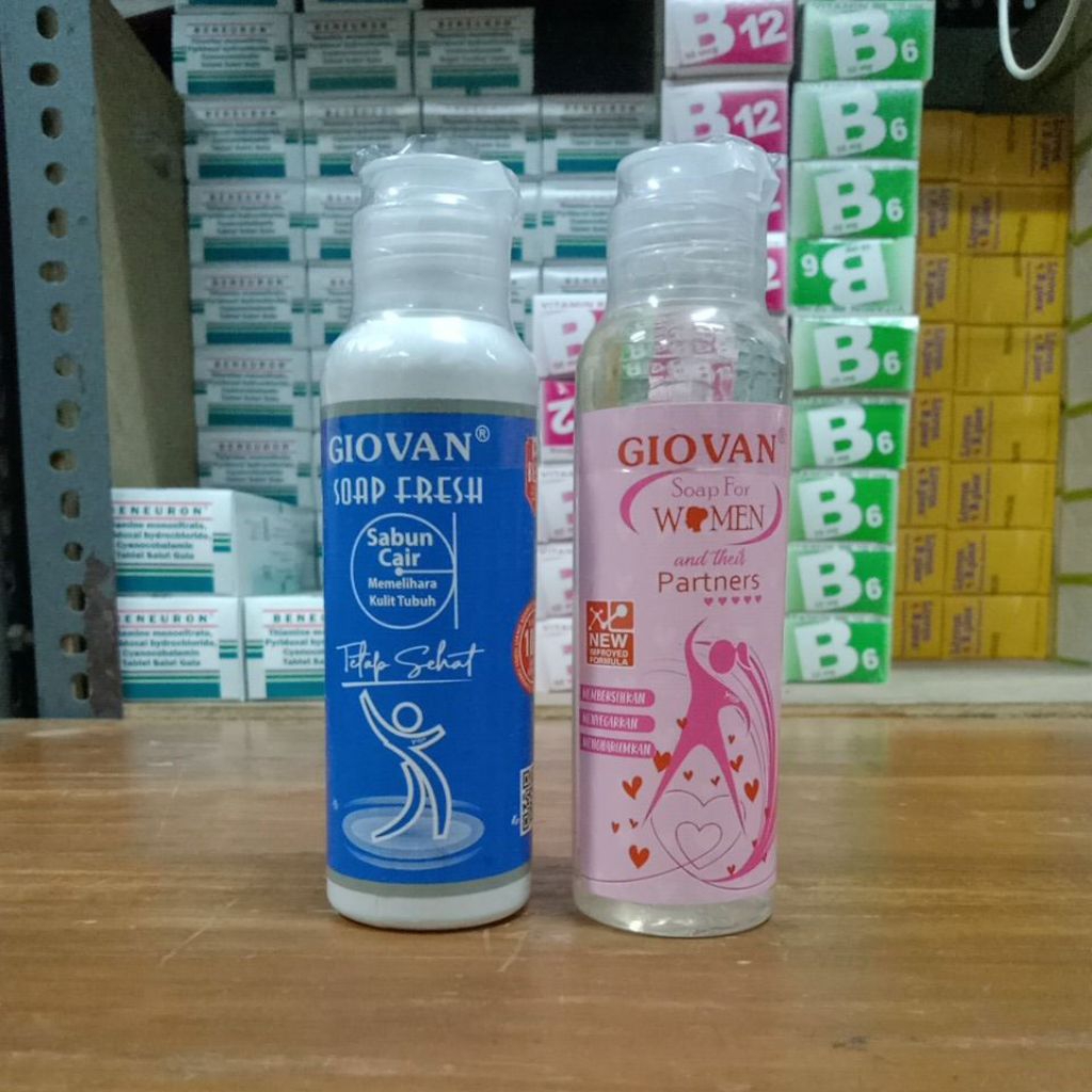 sabun giovan biru & pink 1 botol 90ml