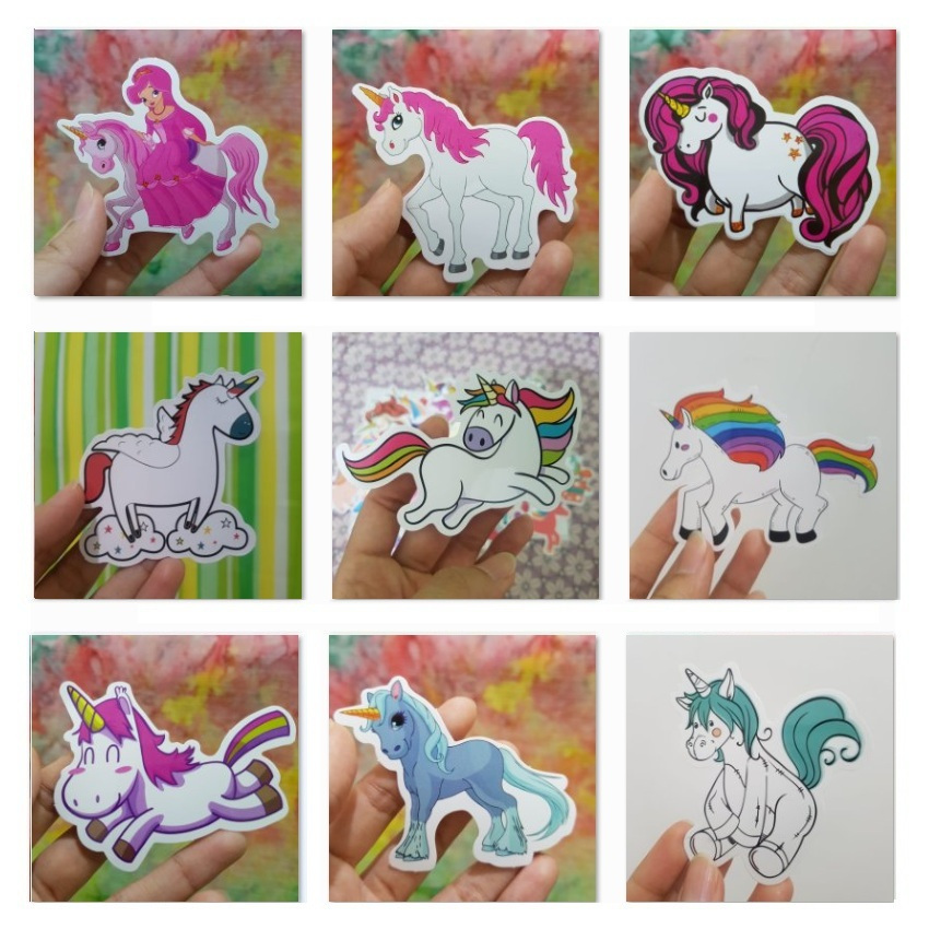 

[PROMO B] 27 Sticker UNICORN My Little Pony (Decal Waterproof, Koper Laptop, dll)