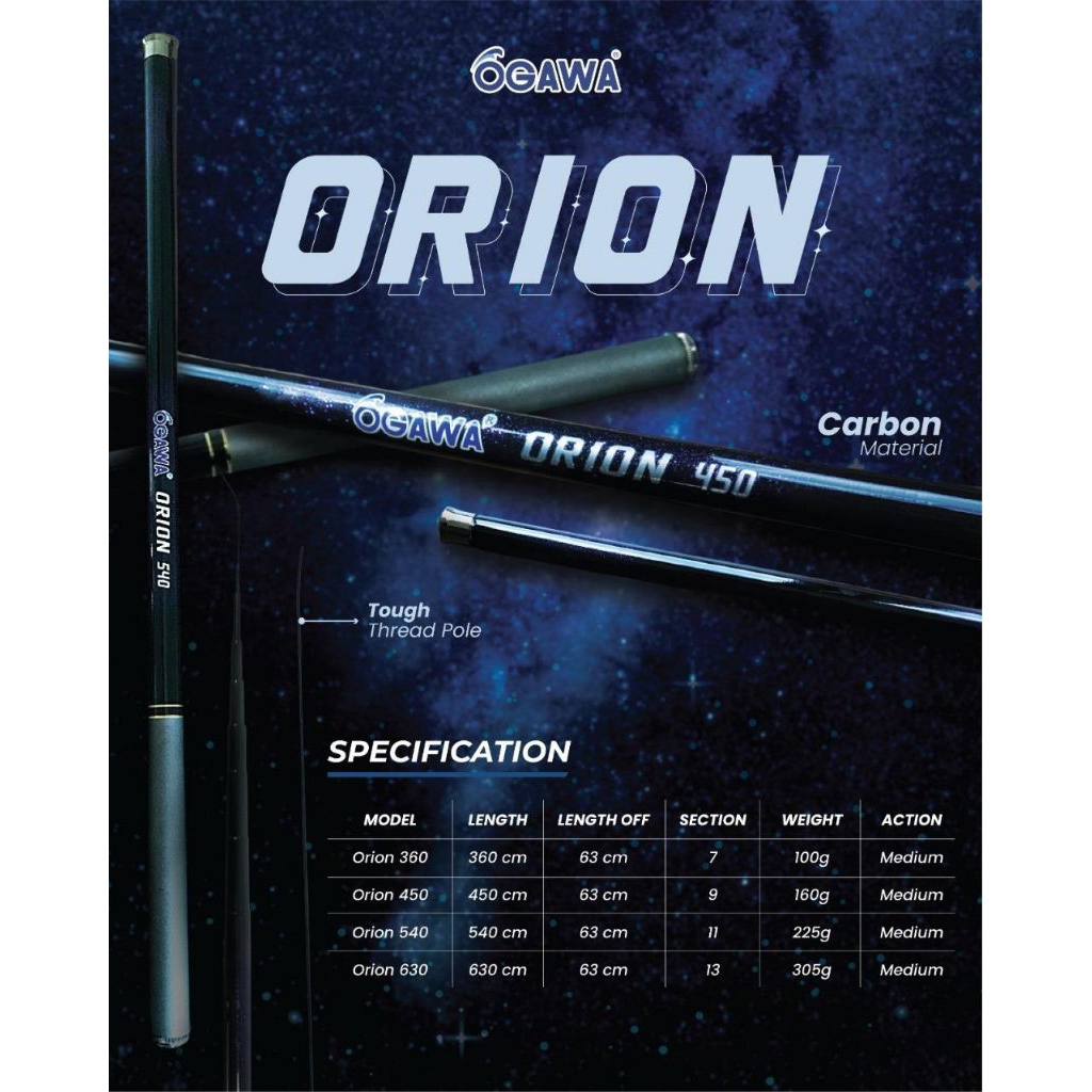 TEGEK OGAWA ORION 360 450