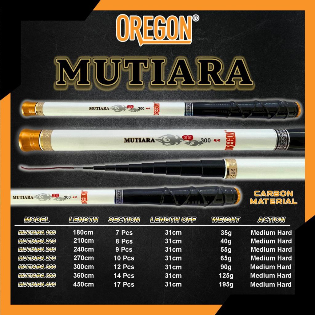 TEGEK OREGON MUTIARA 270 300 360