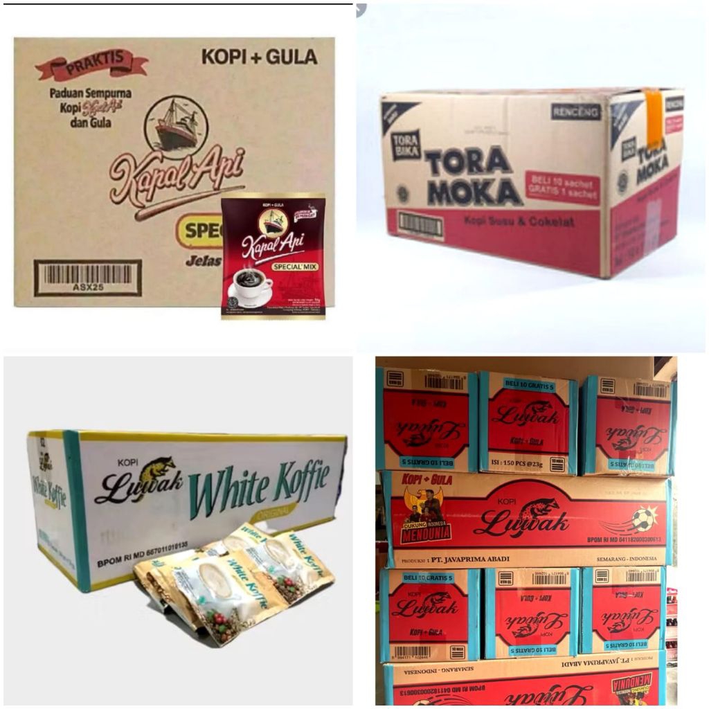 

Aneka Kopi Instan packing lapis kresek