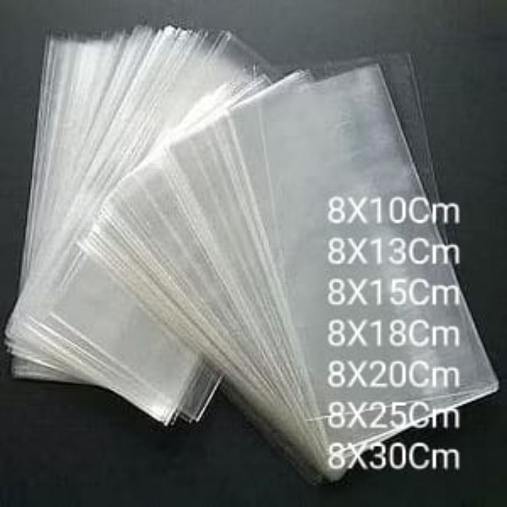 

Plastik OPP kaca, Variasi Uk 8Cm, tanpa lem