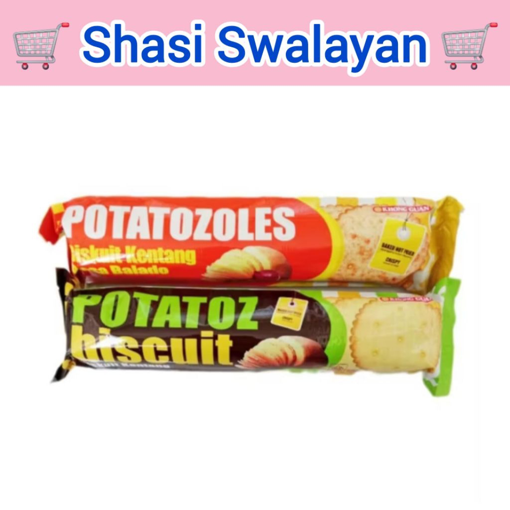 

Khong Guan Potatoz / Potatozoles Biscuit 150 Gram