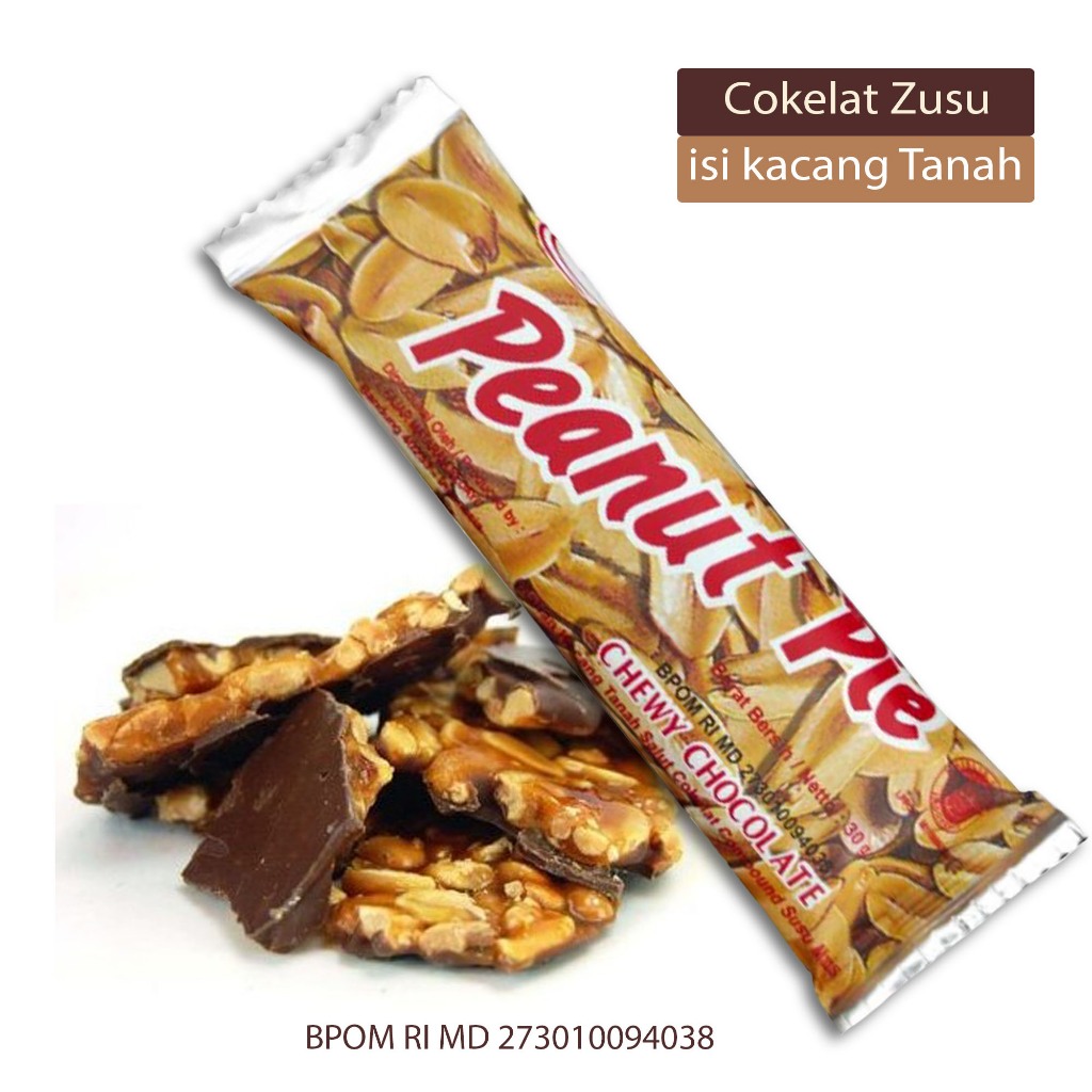 

Jajanan Best Seller Cokelat susu isi Kacang tanah Coklat susu kacang rasa manis Legit Camilan jajanan Santai paling banyak dicari kaum muda dan mudi Rasanya yg tidak bikin bosan menjadikan jajanan ini paling Favorit ~ Peanut Pie 30gr