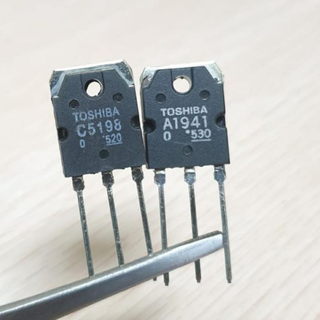 Transistor A1941 C5198 Sepasang TR Toshiba A 1941 C 5198