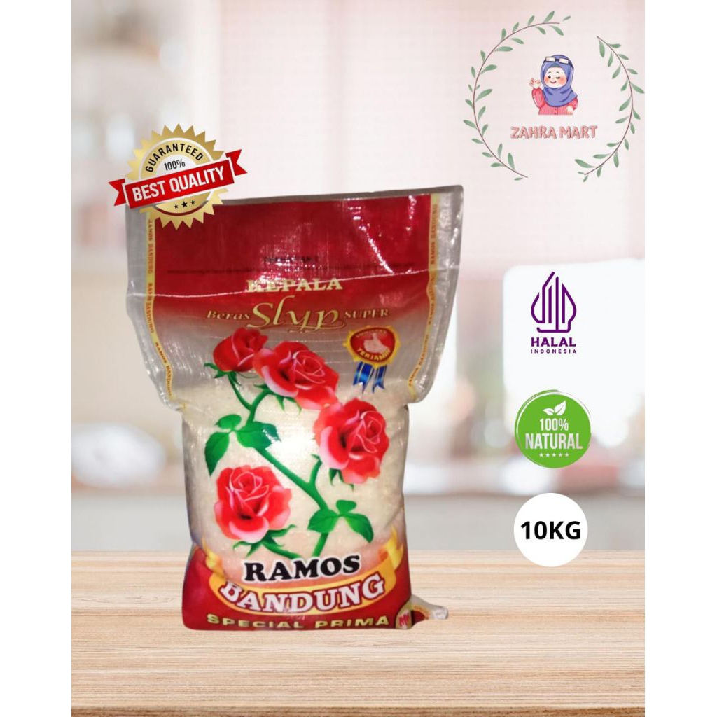 

Beras Setra Ramos Cap Bunga 10Kg 20Kg dan 25kg Murah