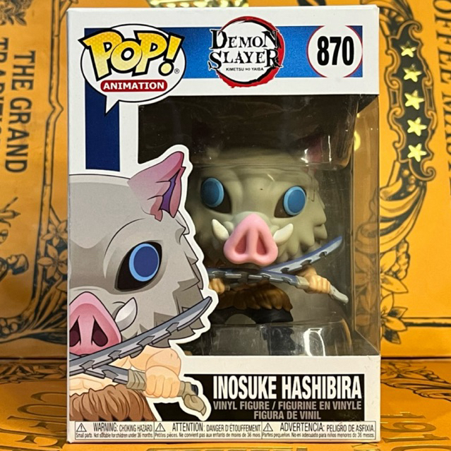 Funko Pop Animation: Demon Slayer - Inosuke Hashibira #870