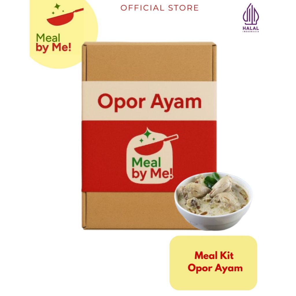 

Meal by Me Meal Kit Opor Ayam - Healthy Food with Recipee (Bahan Masakan Sehat beserta Resep dari Chef Professional)