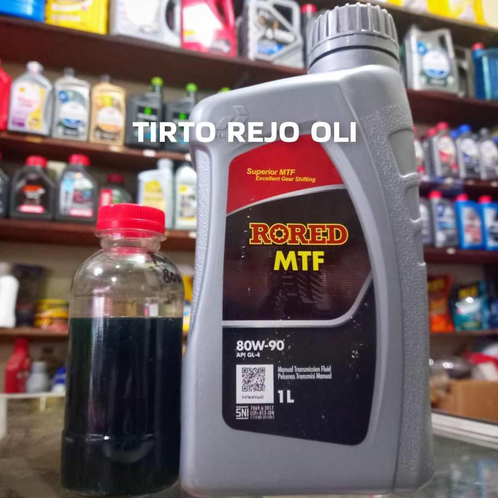 PERTAMINA RORED MTF 80W - 90 GL-4 REPACKED UNTUK GEAR BOX MOTOR MATIC