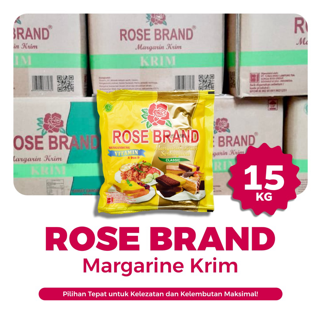 

ROSE BRAND Margarine Krim 15 kg