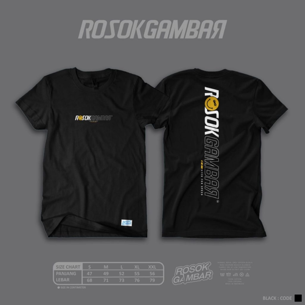 kaos rosok gambar kode tulisan