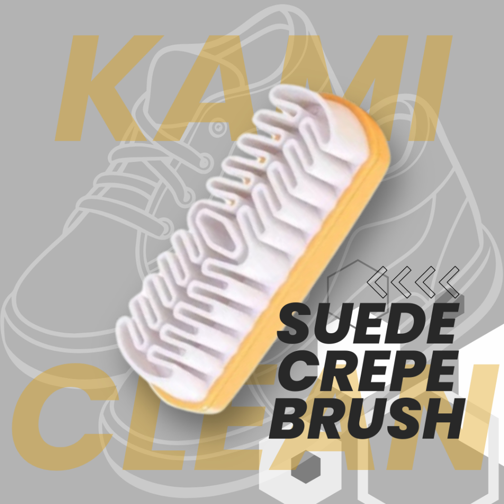 Sikat Rubber Crepe Pembersih Sepatu Suede Brush Tanpa Cuci Air Sikat Karet Nubuck Bludru