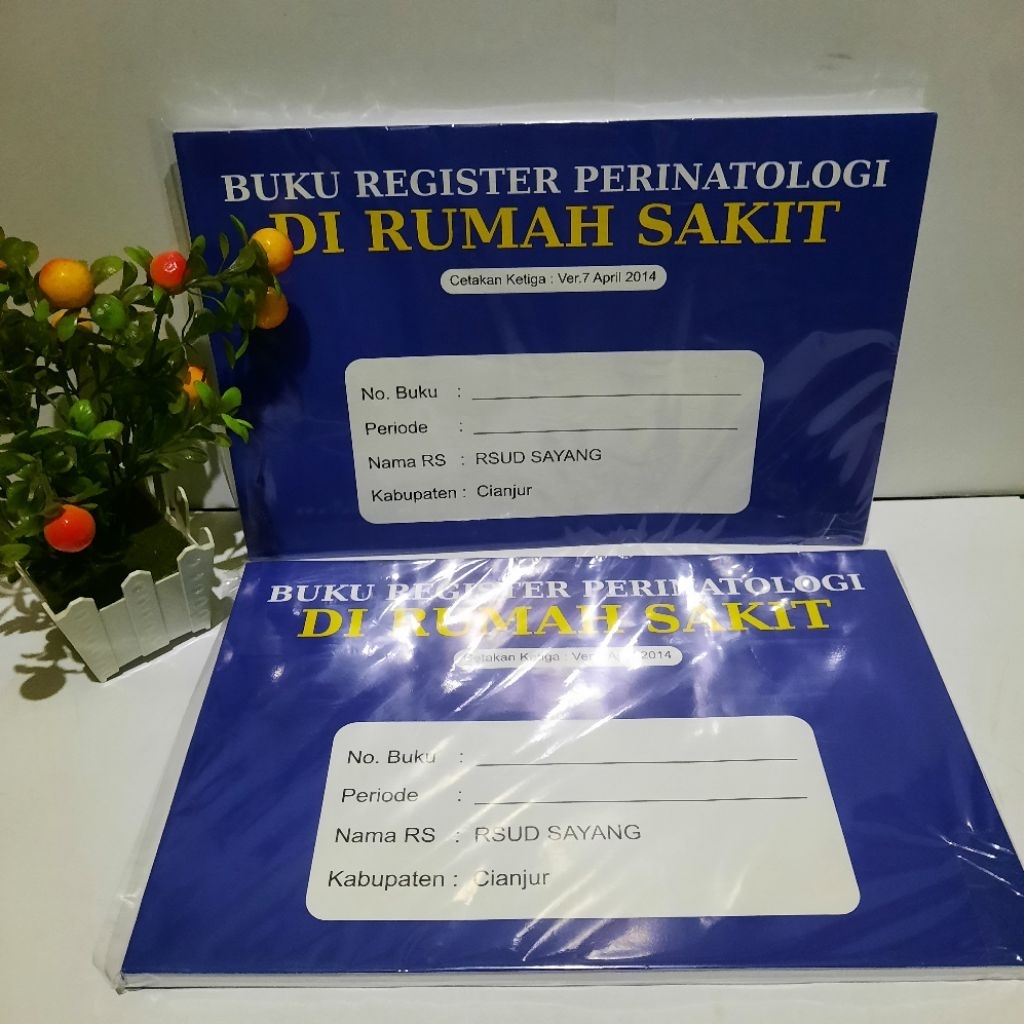

Buku Register Perinatologi di RS isi 100 Lembar (200 Halaman)