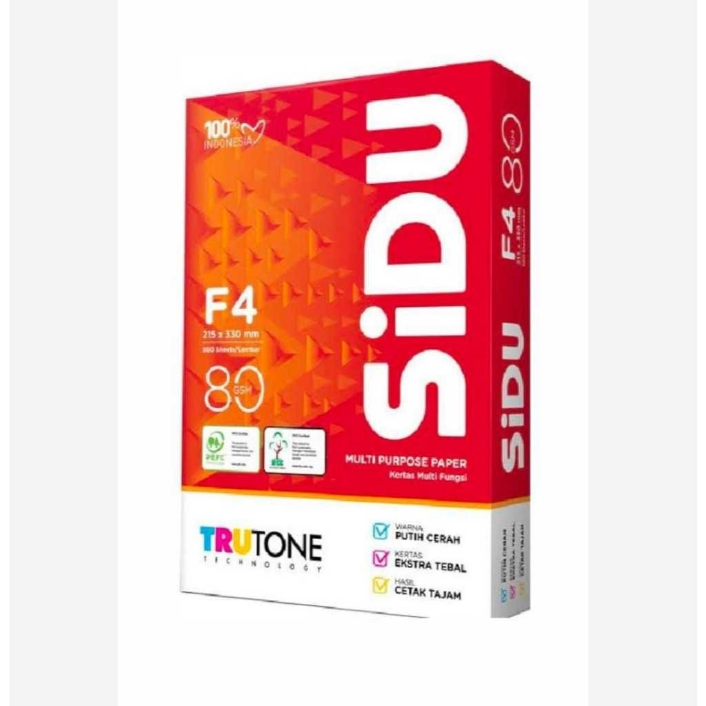 

Kertas SiDU 80 gsm/gram A4/RIM 500 Lembar
