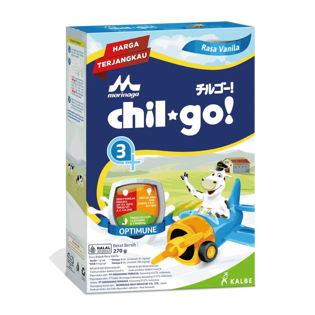 

Chil Go 3+ Vanila / Madu 660gr