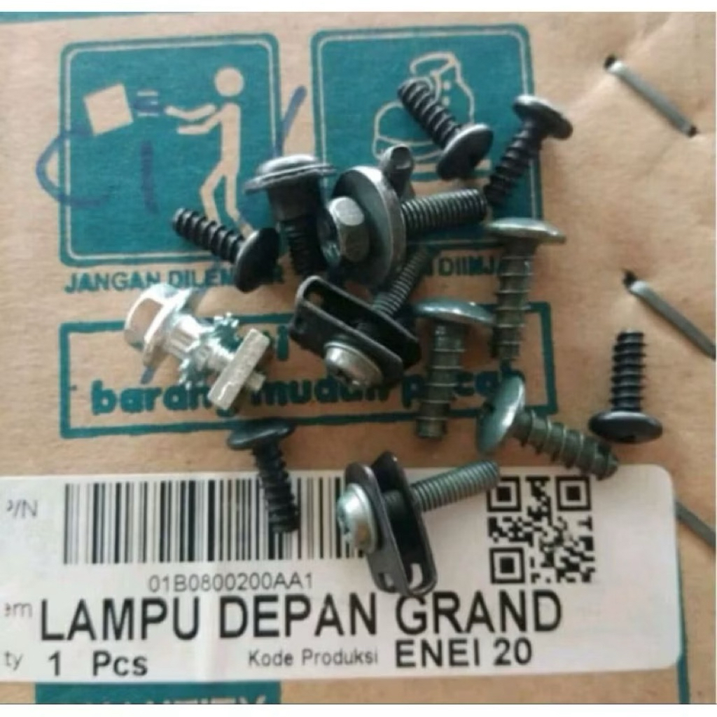 Baut set batok depan belakang astrea grand