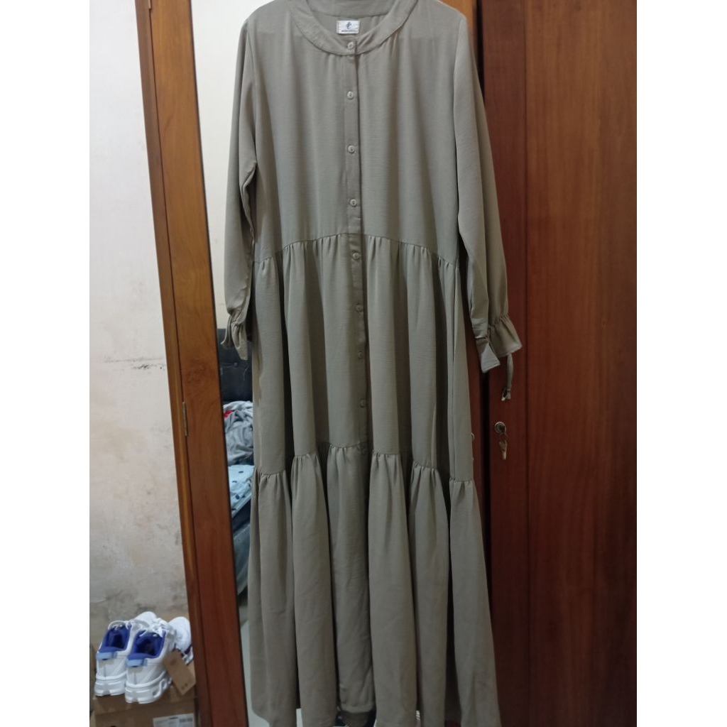 preloved gamis 97% likenew by sc hijab (longdress)