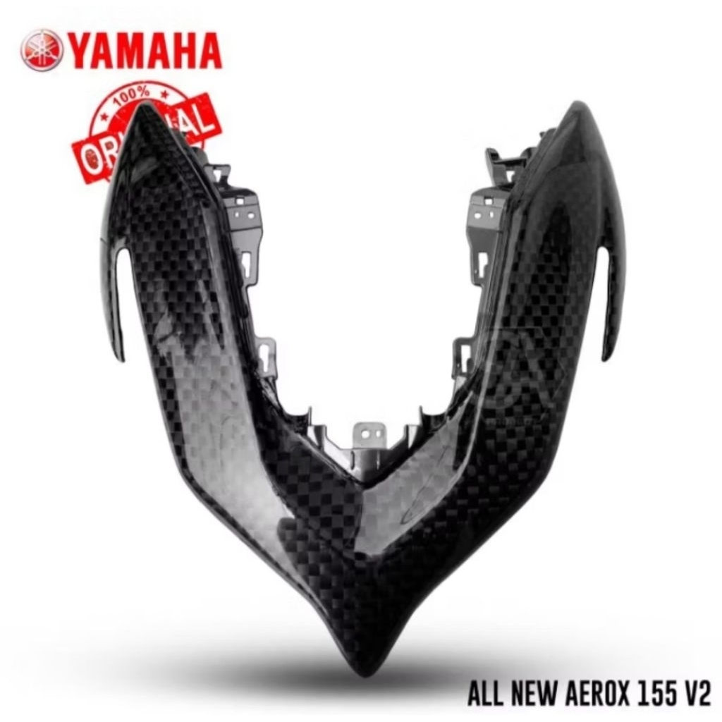 Tameng depan tameng besar aerox new carbon kevlar