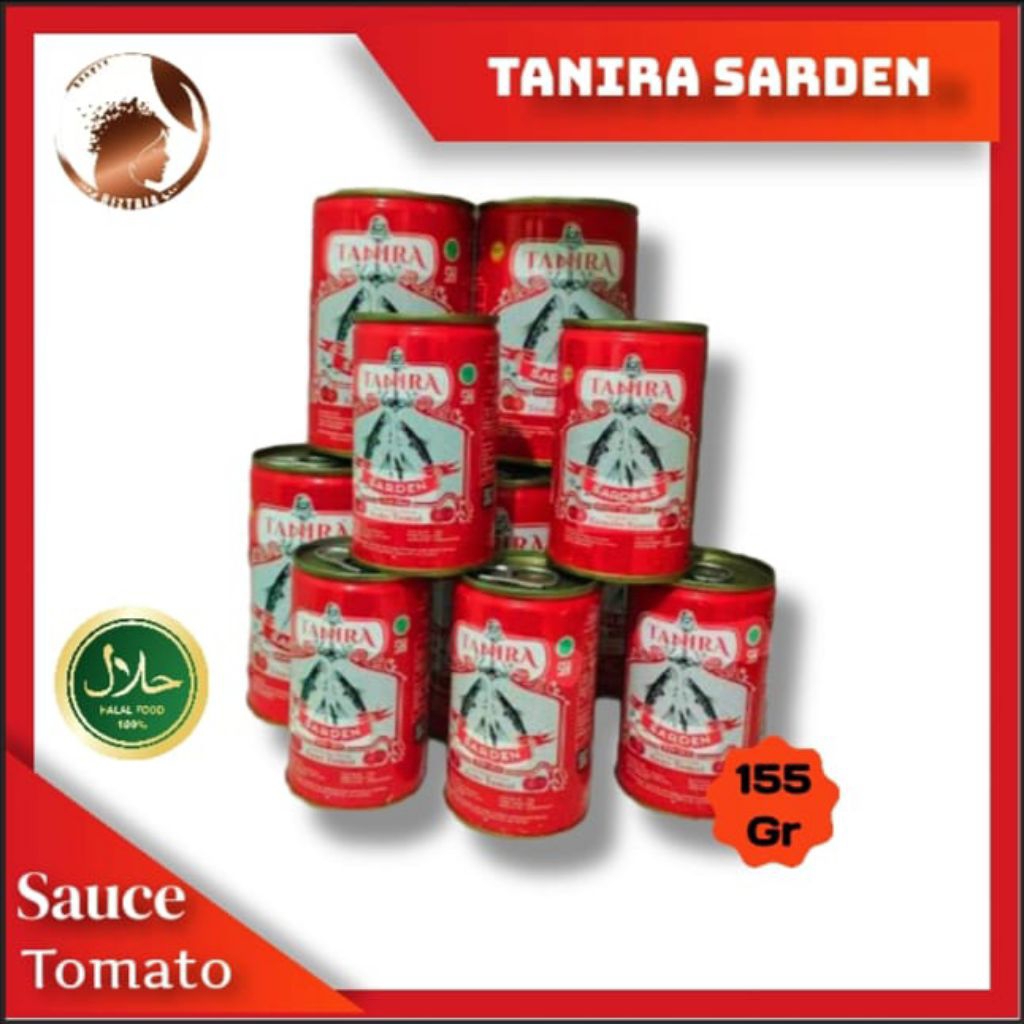 

Sarden Tanira Saus Tomat Penuh Gizi 155 Gr - Get 4 pcs
