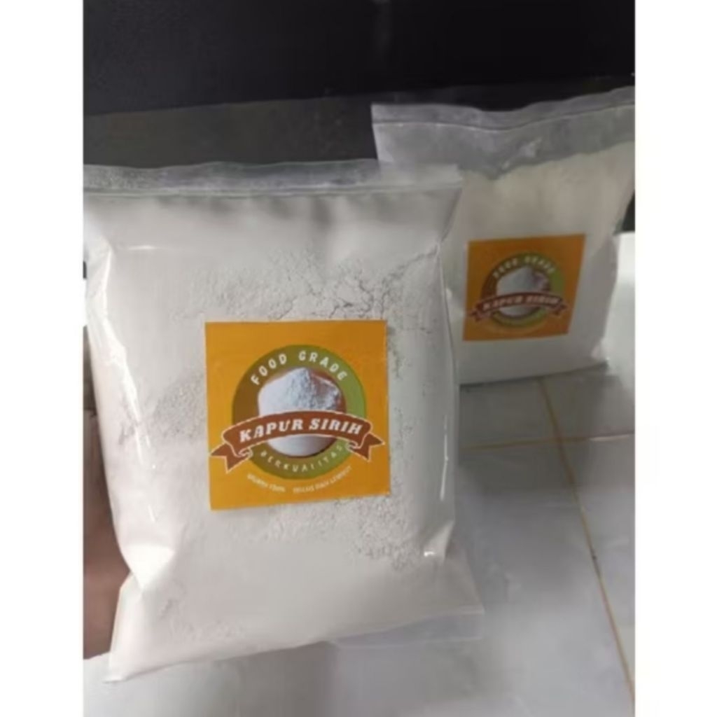

Kapur Sirih Alami – Pilihan untuk Masakan & Kebutuhan Rumah 1kg