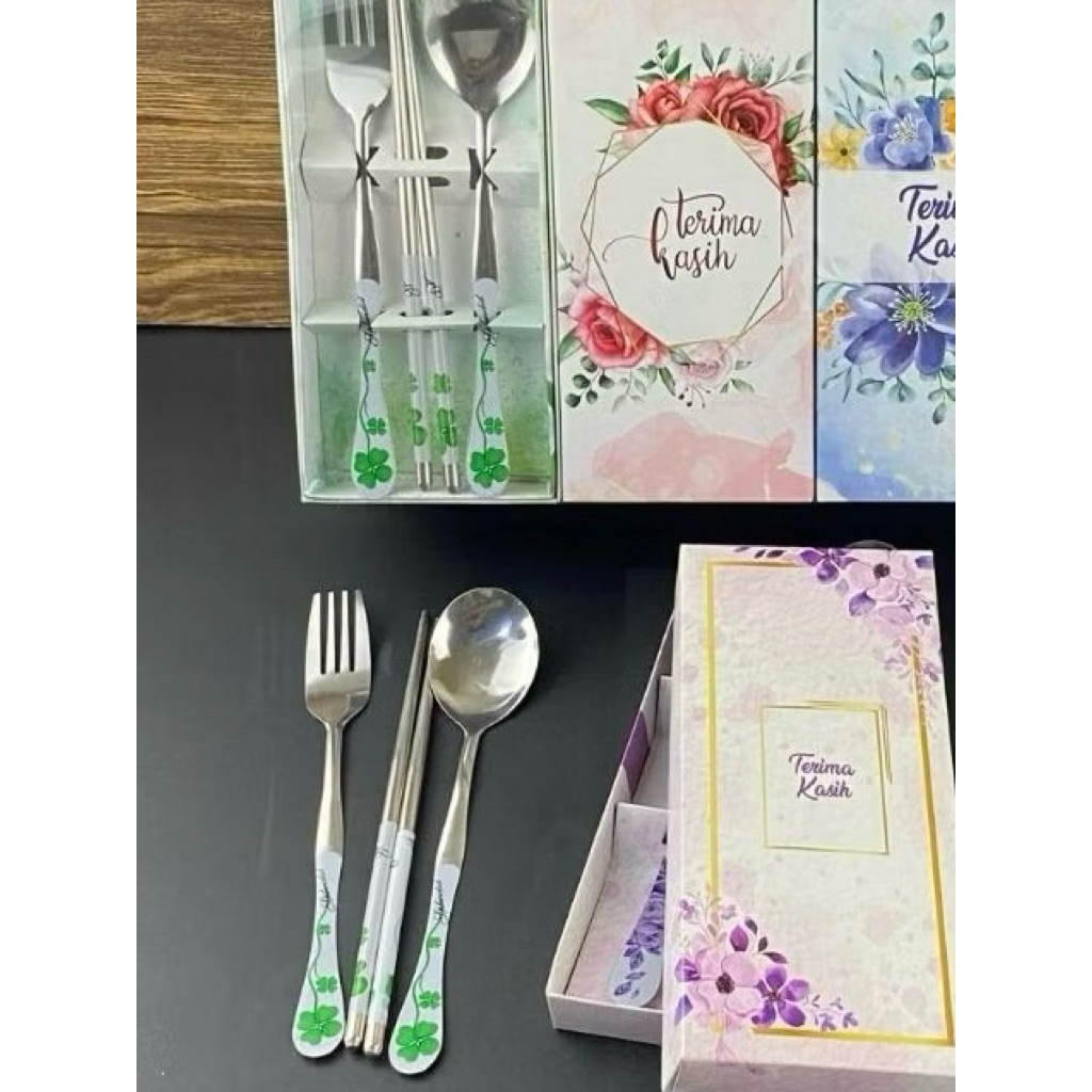 Souvenir sendok garpu set