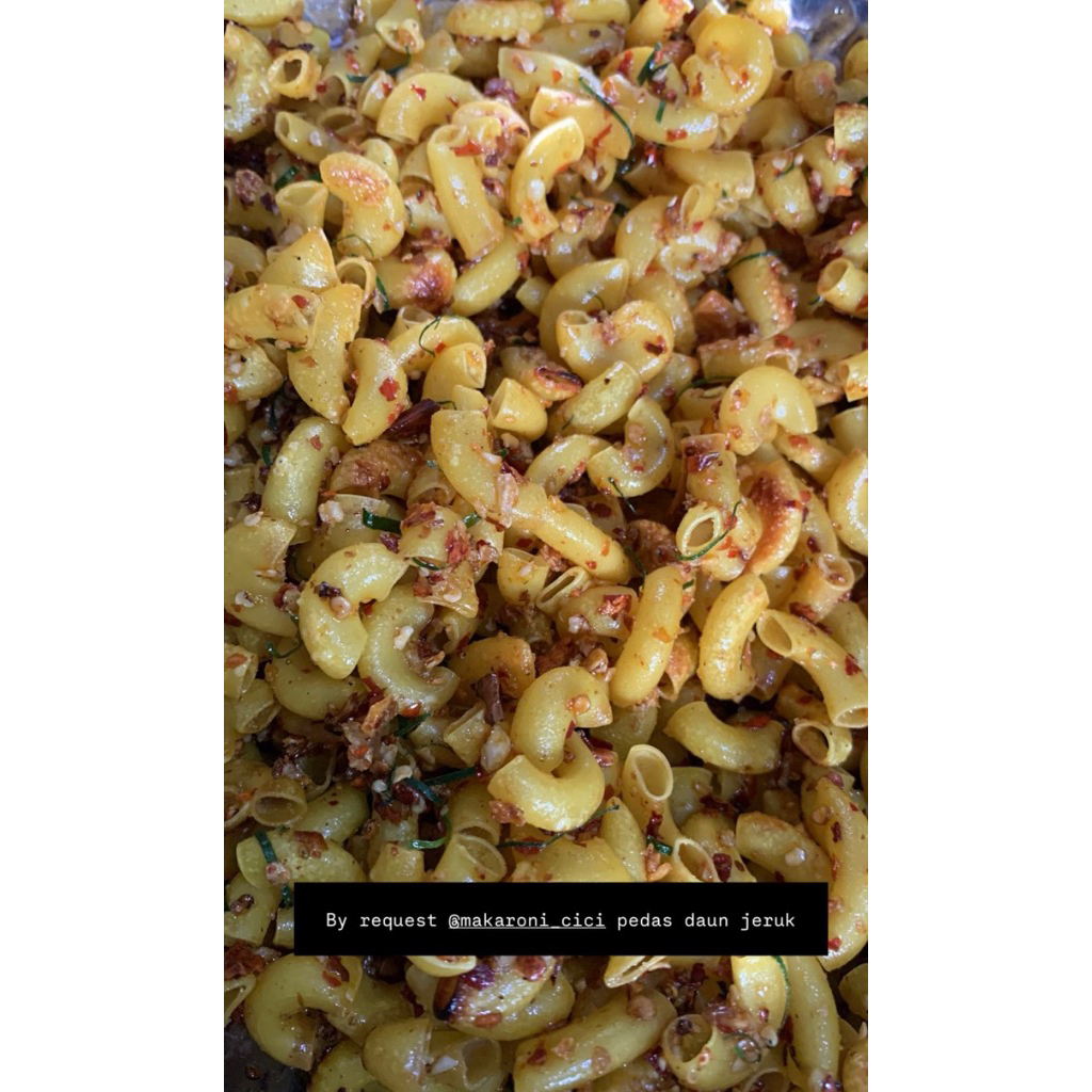 

SEBLAK MAKARONI - PEDAS DAUN JERUK